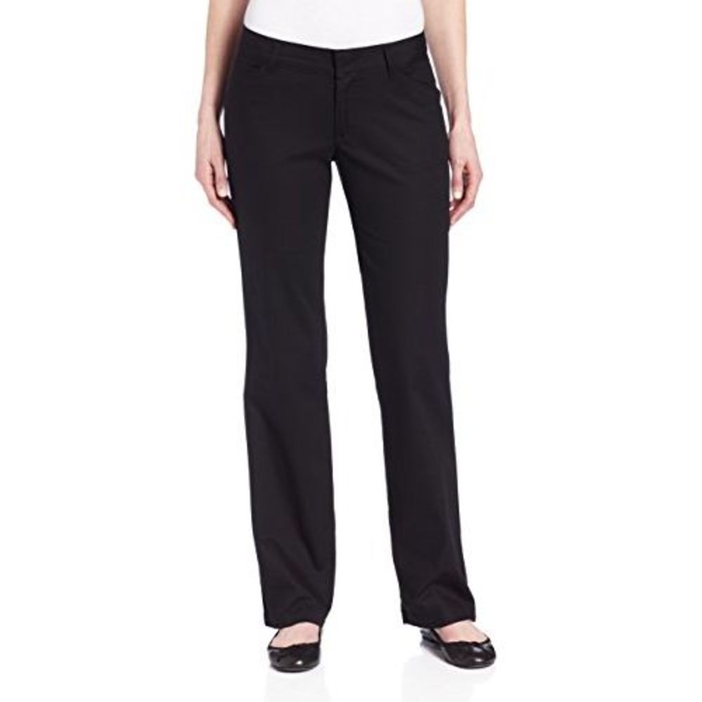Dickies womens Relaxed Straight Stretch Twill pants, Black, 18 Long US Size 18